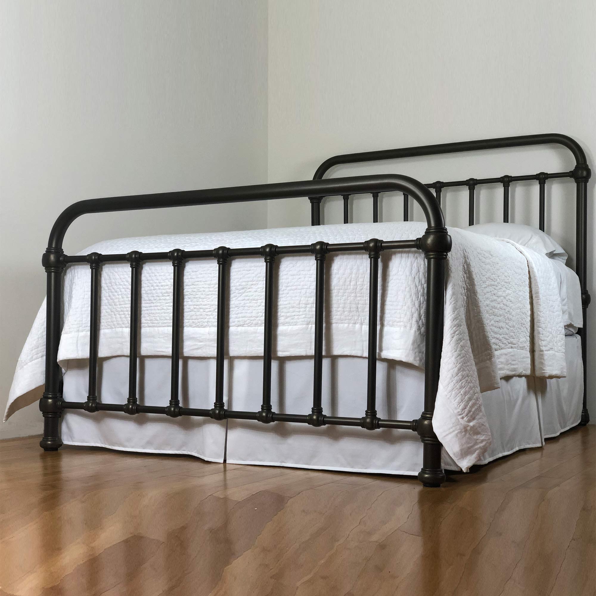 Wrought Iron Bed Frame   20th C Americana Iron Bed Heiressy 1024x1024@2x 