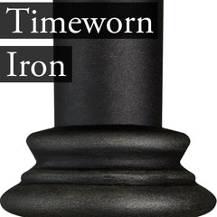 Timeworn Iron Finish Color for Heiressy Iron Beds