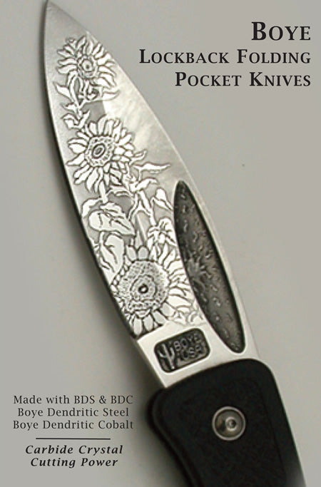 Boye Lockback Folding Pocket Knives