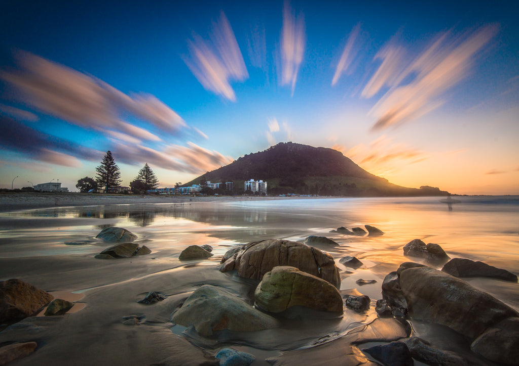 Mount Maunganui 65 second exposure ND1000