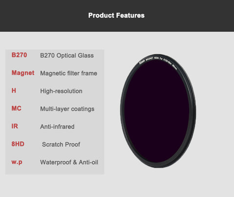 Kase Magnetic Circular ND Features