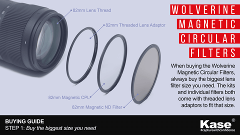 Kase Wolverine Magnetic Circular Filters