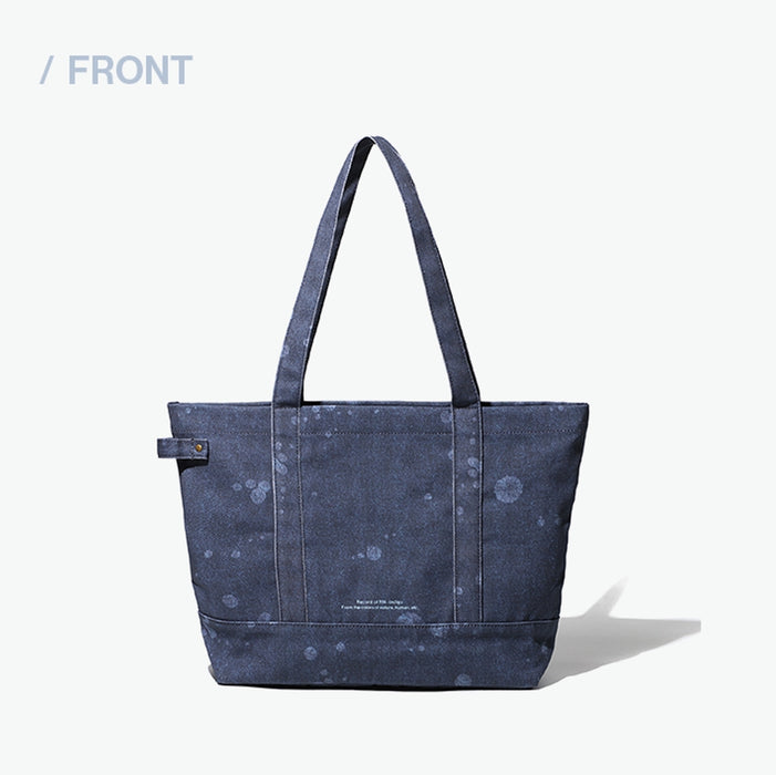 新作グッ DENIM [Indigo] RM BTS TOTE ナムジュン☆ BAG K-POP/アジア