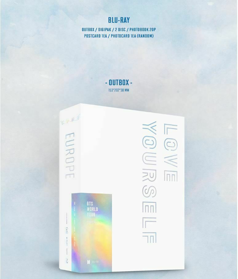 BTS ＷORLD TOUR Europe Blu-ray トレカホソク