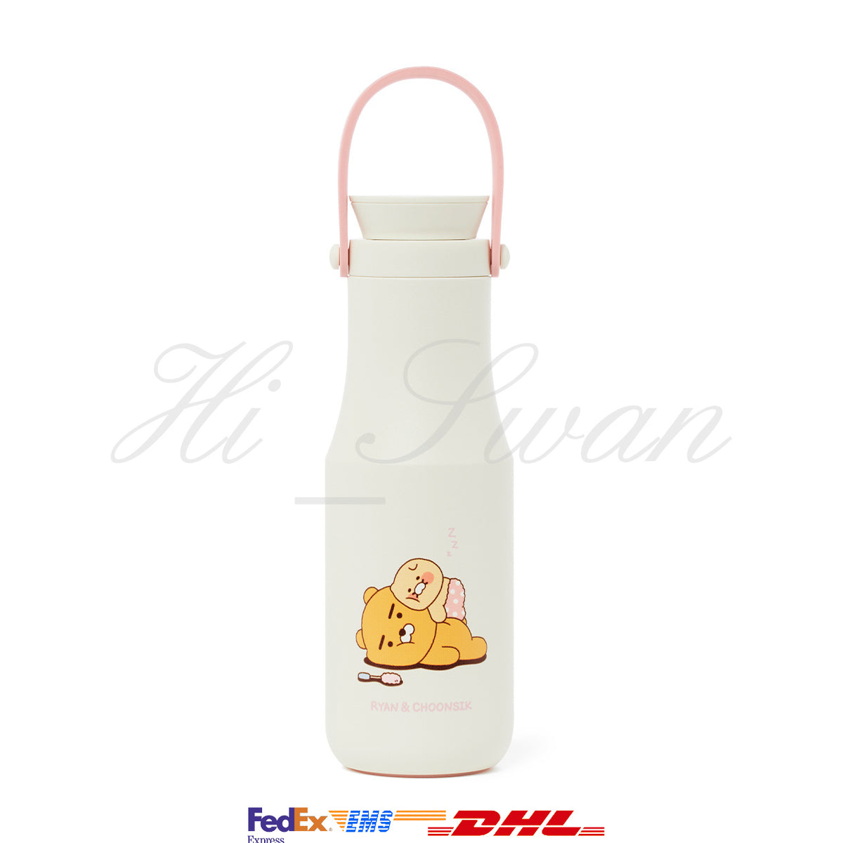 Kakao Friends To Go Tumbler Lazy Ryan And Choonsik Official Md Hiswan 8947