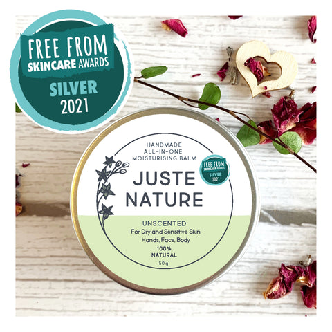 juste nature unscented all-in-one balm