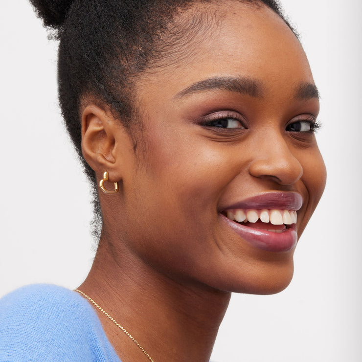 Why You Should Try a TWA with Big Hoops  my fair hair