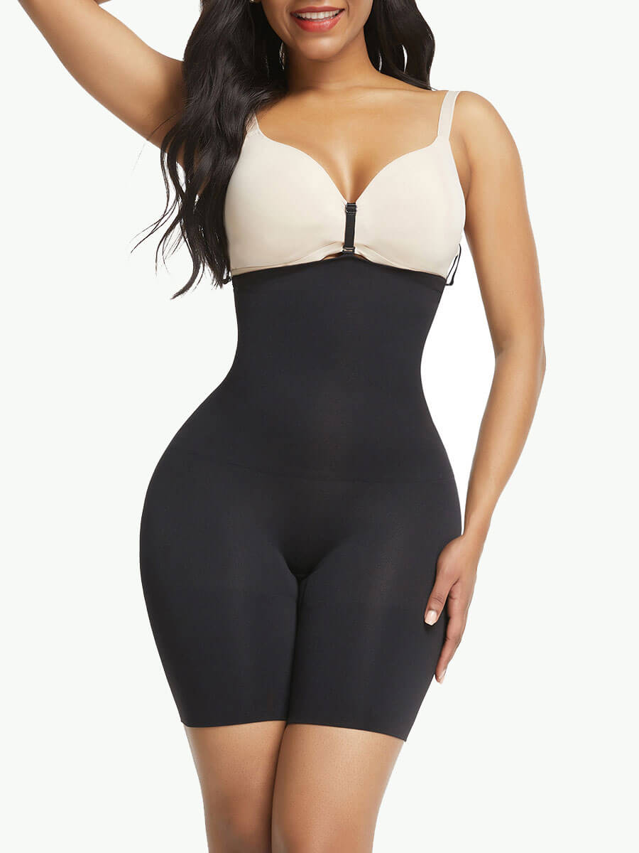 Sculptshe Seamless Smoothing Tummy Training Butt Lifter Shorts