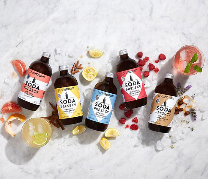 Soda Press Co Passonfruit & Mandarin Kombucha