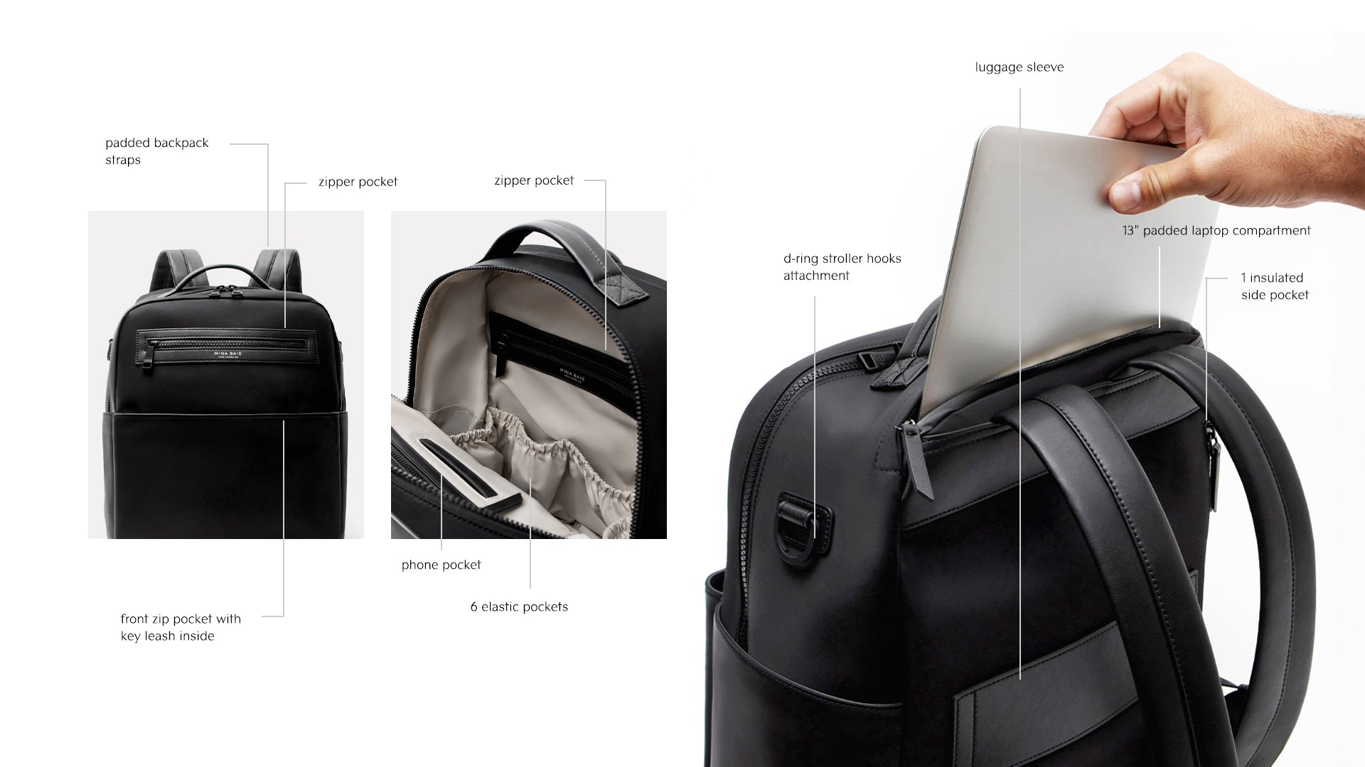 noah backpack features