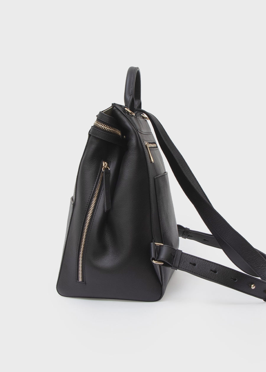 Harper Midi Backpack (Leather) – MINA BAIE