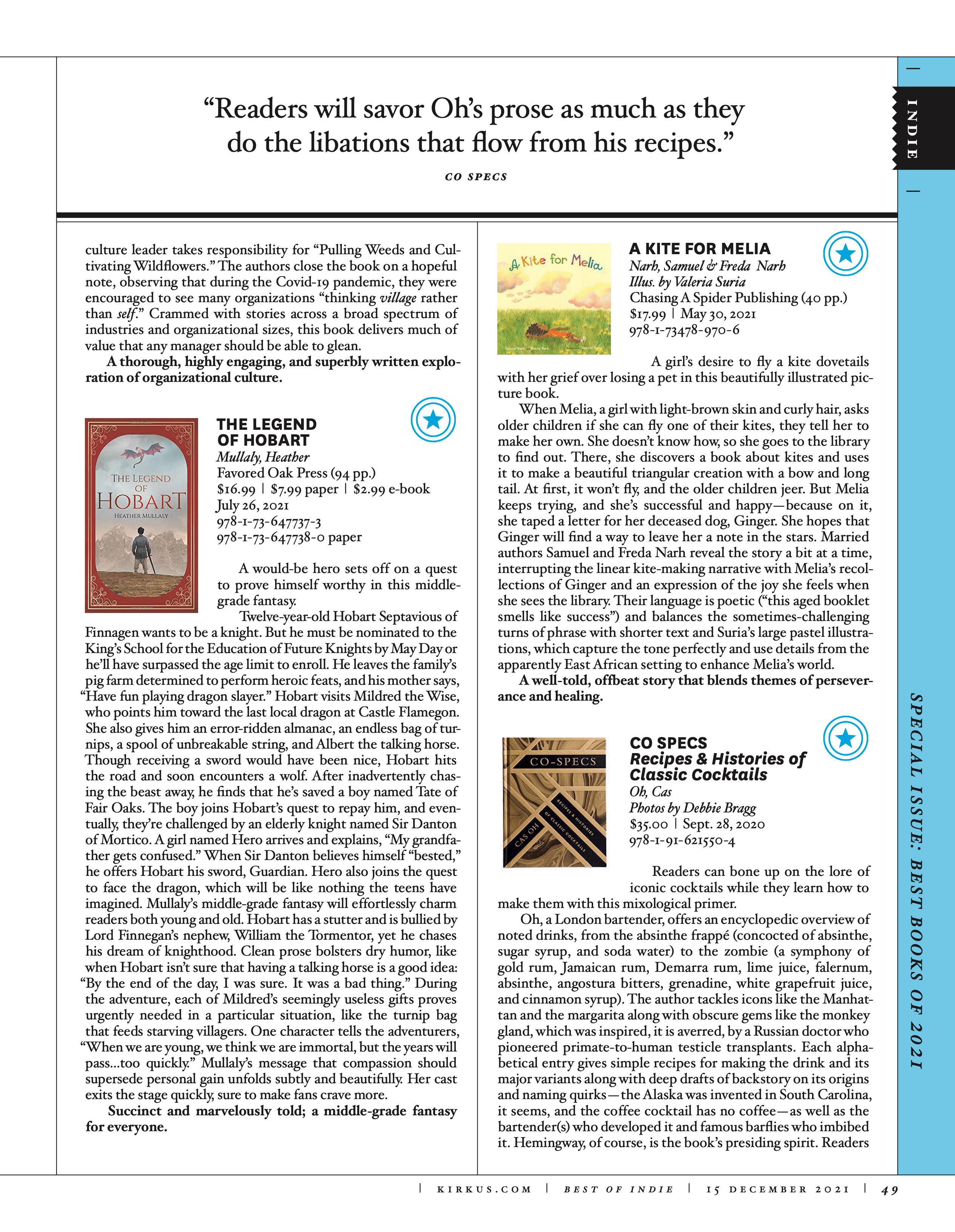 CO Specs by Cas Oh | Kirkus Best Books of 2021