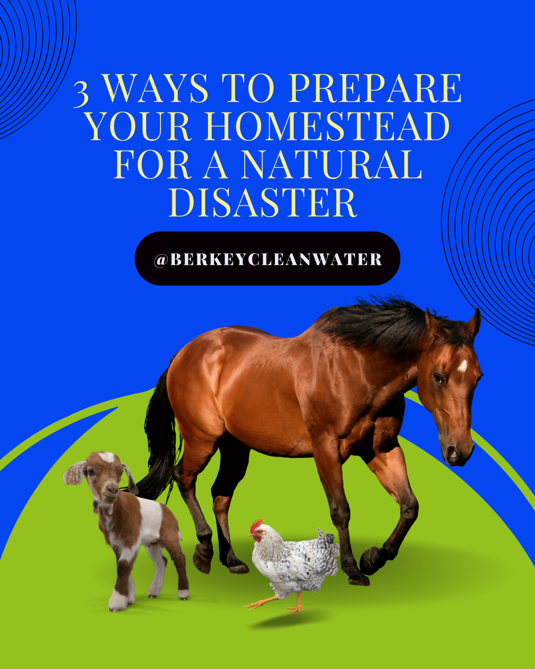 Three Ways to Prepare Your Homestead for a Natural Disaster