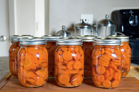 Pressure Canning Carrots