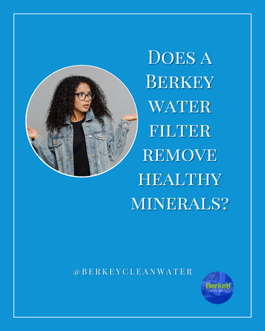 Do Berkey Filters Remove Minerals?