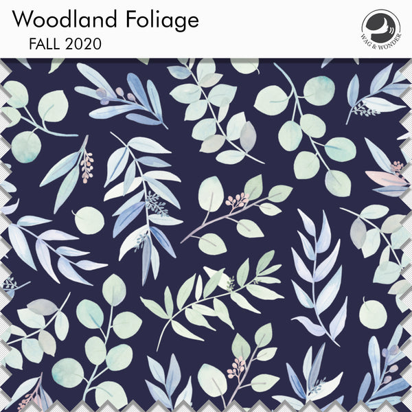 Woodland Foliage Fabric Swatch from Fall 2020 Collection