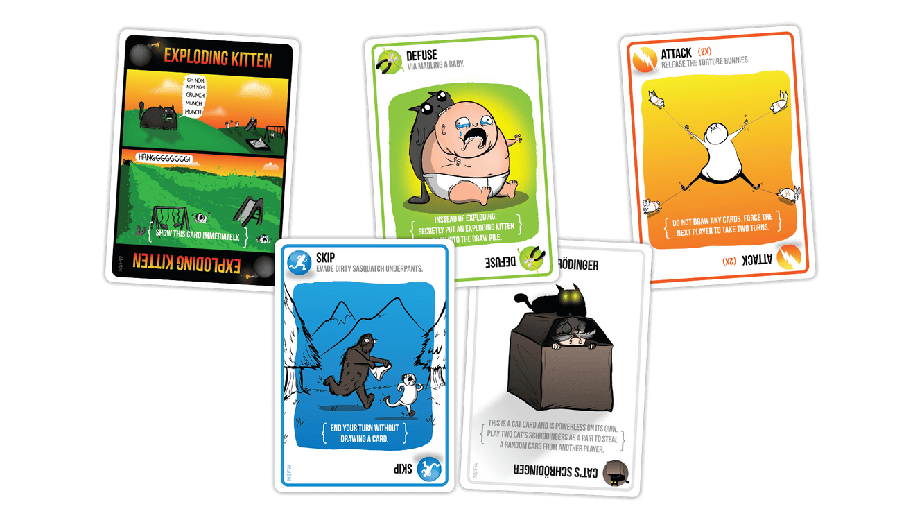 nsfw exploding kittens game