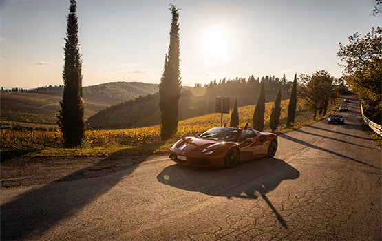 5 Unforgettable Experiences in Chianti-Renting a vintage car or a luxury sports car
