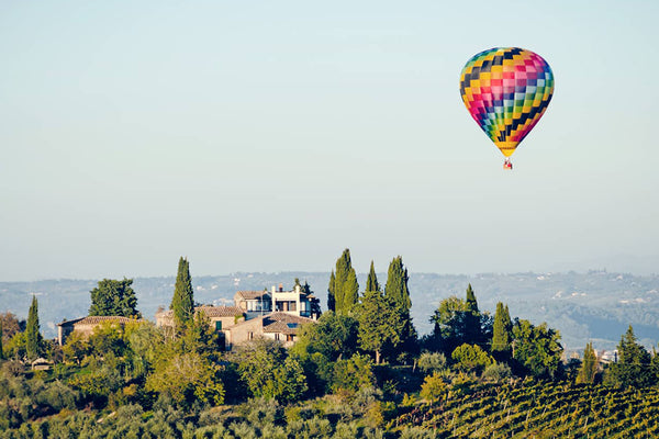 Unforgettable Experiences in Chianti-Flying in a Hot Air Balloon