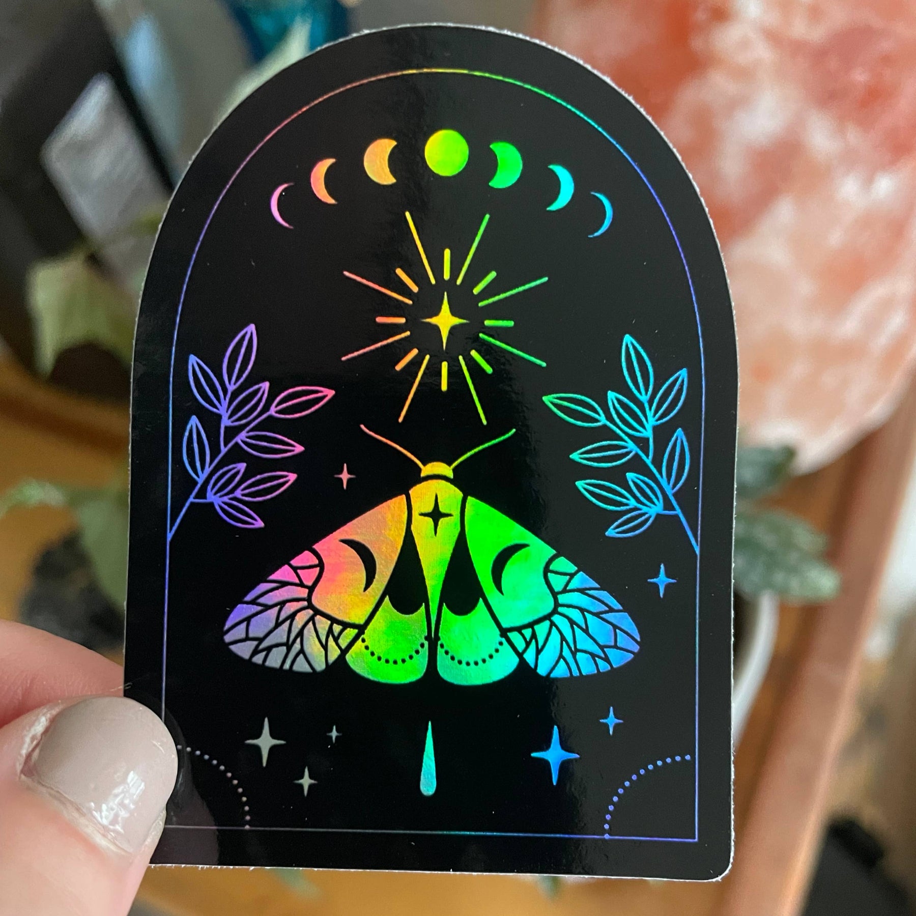 Cecropia Moth Sticker