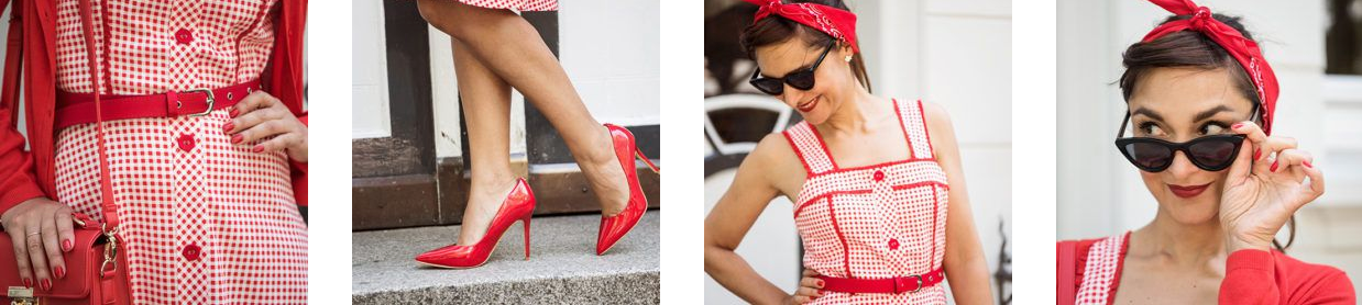 Le total look rockabilly rouge