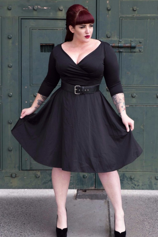 Robe rockabilly noire