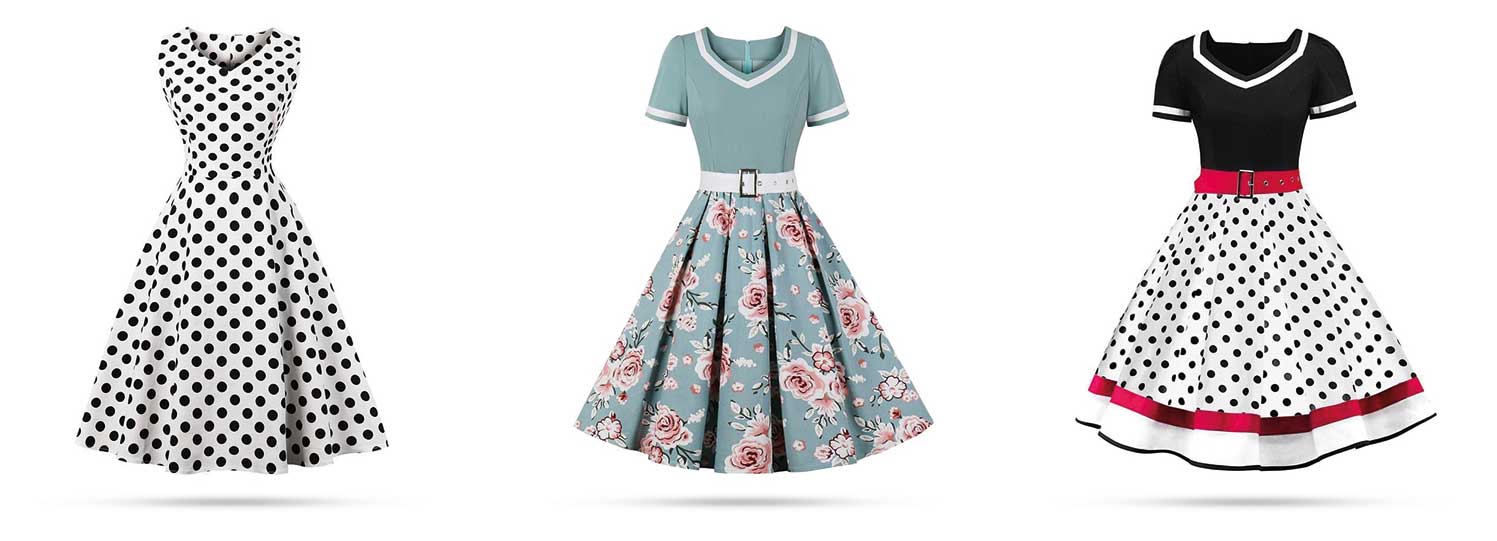 robe années 50
