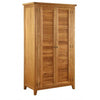 Briar Oak 2 Door full Hanging Wardrobe - Briar Oak - Sleeping - VXB004 - 1