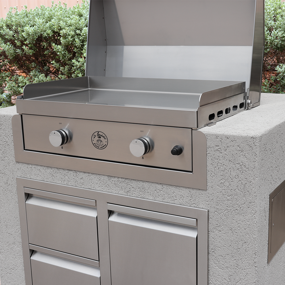 Le Griddle 30 2 Burner Stainless Electric Griddle - GEE75| Primeply