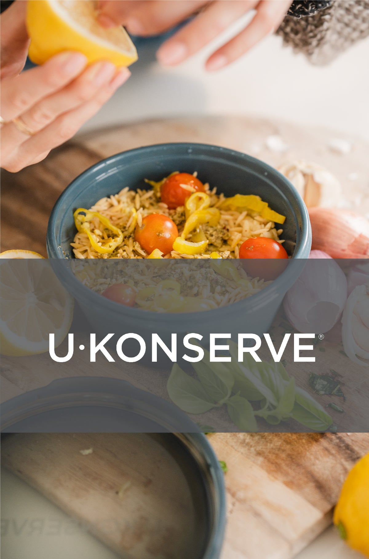 U-Konserve container and logo