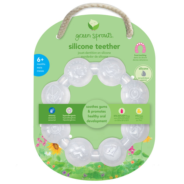 green sprouts ring cool teether