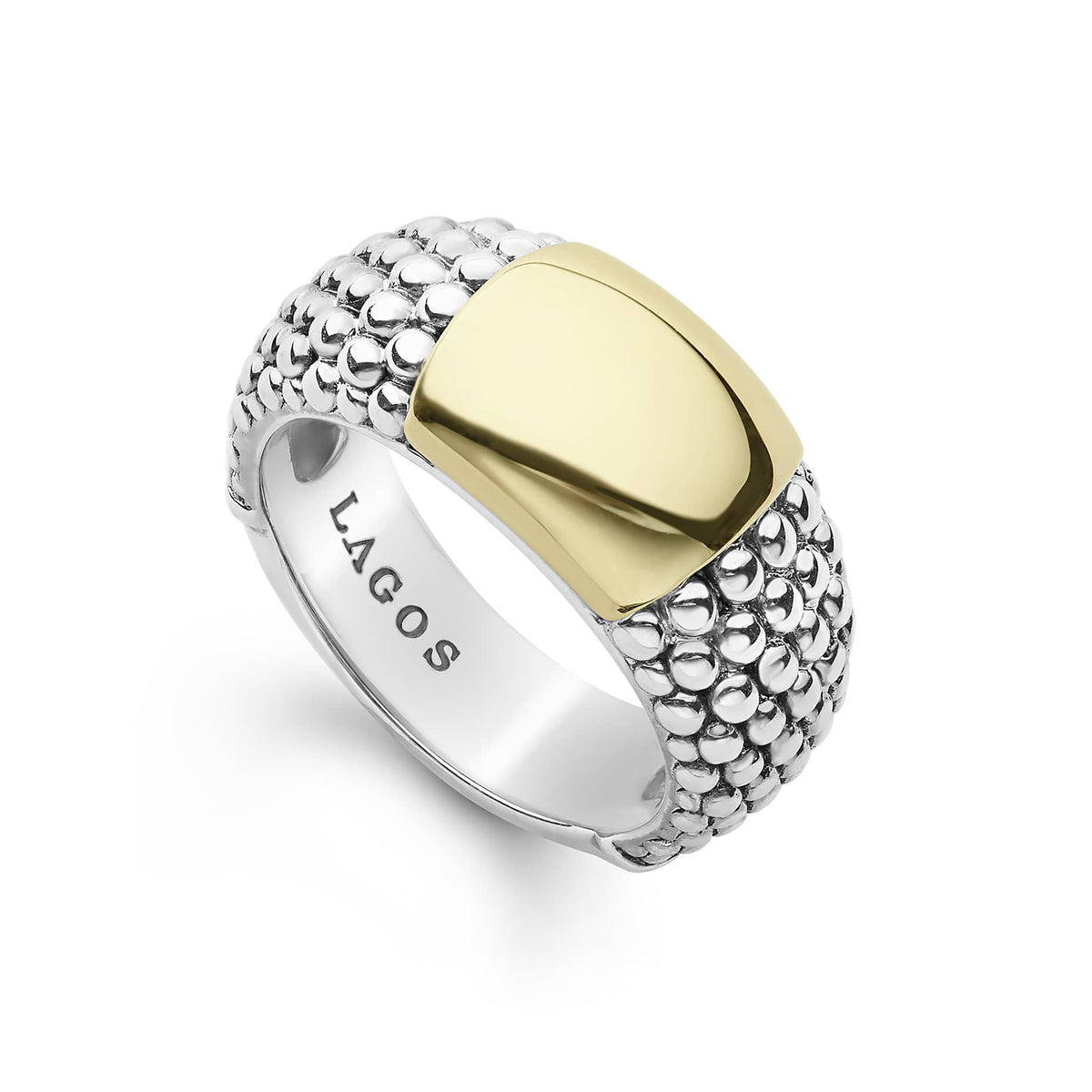 Gold Caviar Ring | High Bar | LAGOS Jewelry