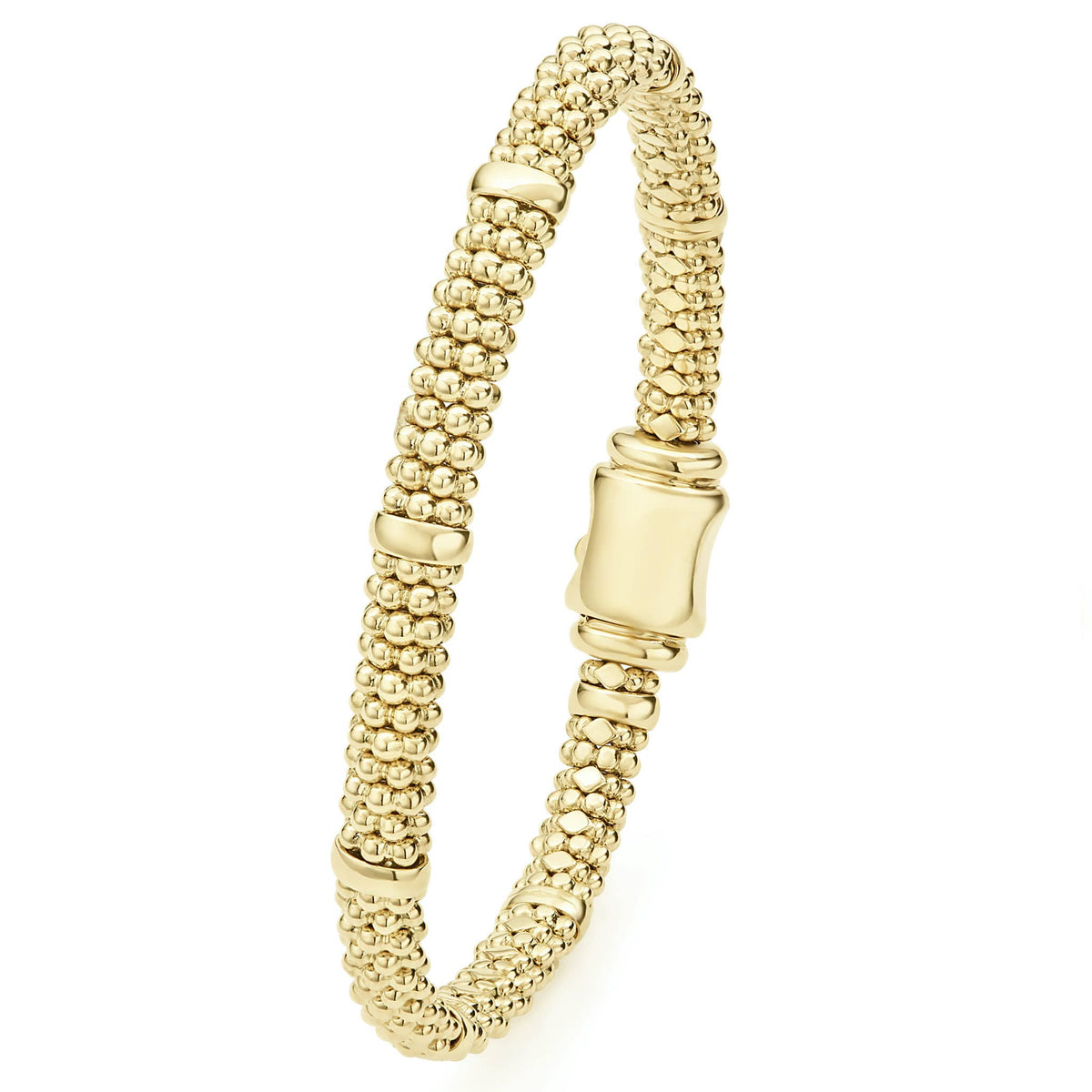 Gold Beaded Bracelet | Caviar Gold | LAGOS Jewelry