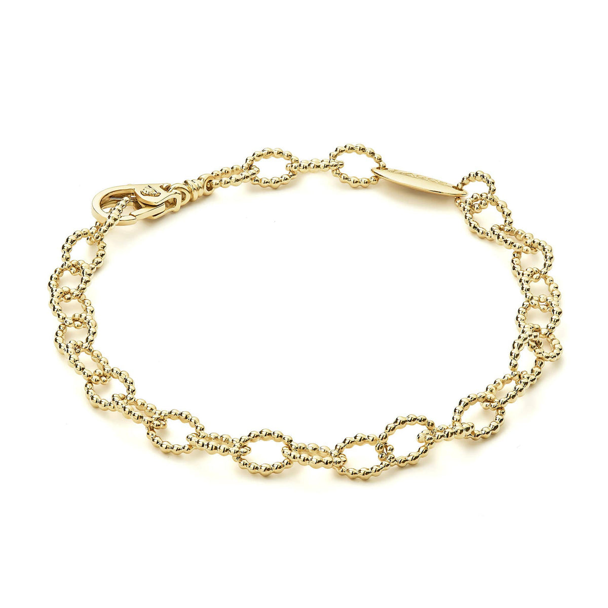 Gold Link Bracelet | Caviar Gold | LAGOS Jewelry