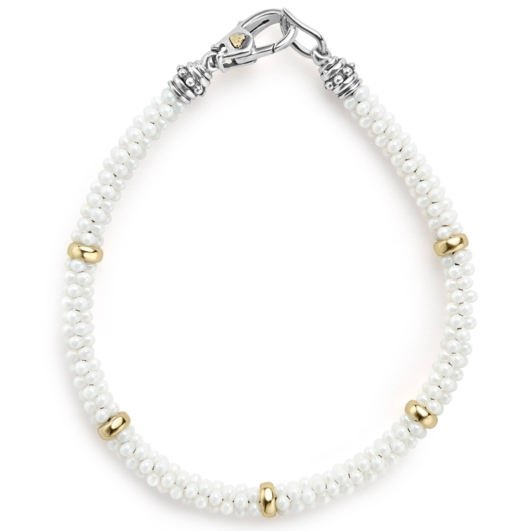 Caviar Beaded Bracelet | White Caviar | LAGOS Jewelry