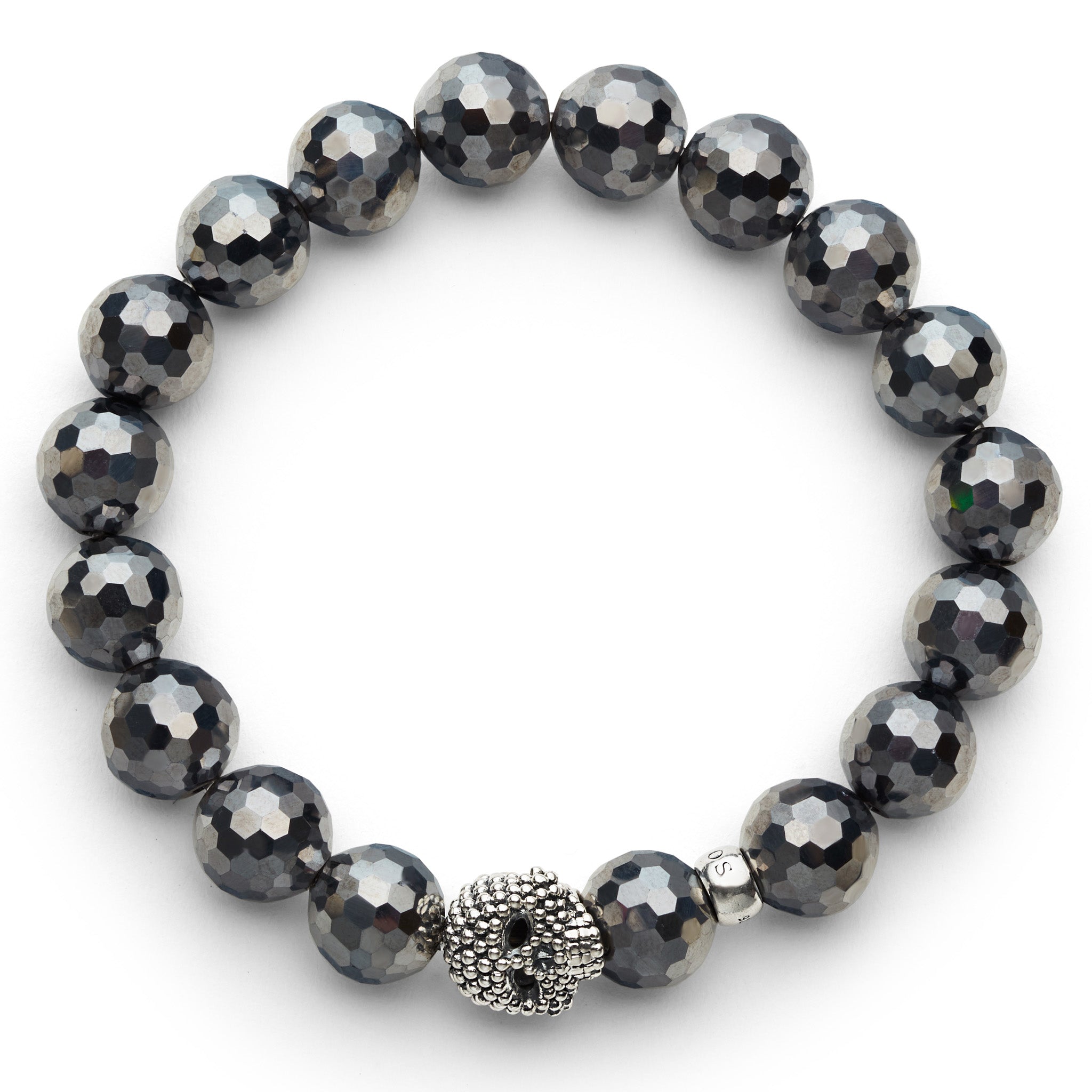 Vaarwel Klokje Uitpakken Signature Caviar Gemstone Skull Bracelet – LAGOS