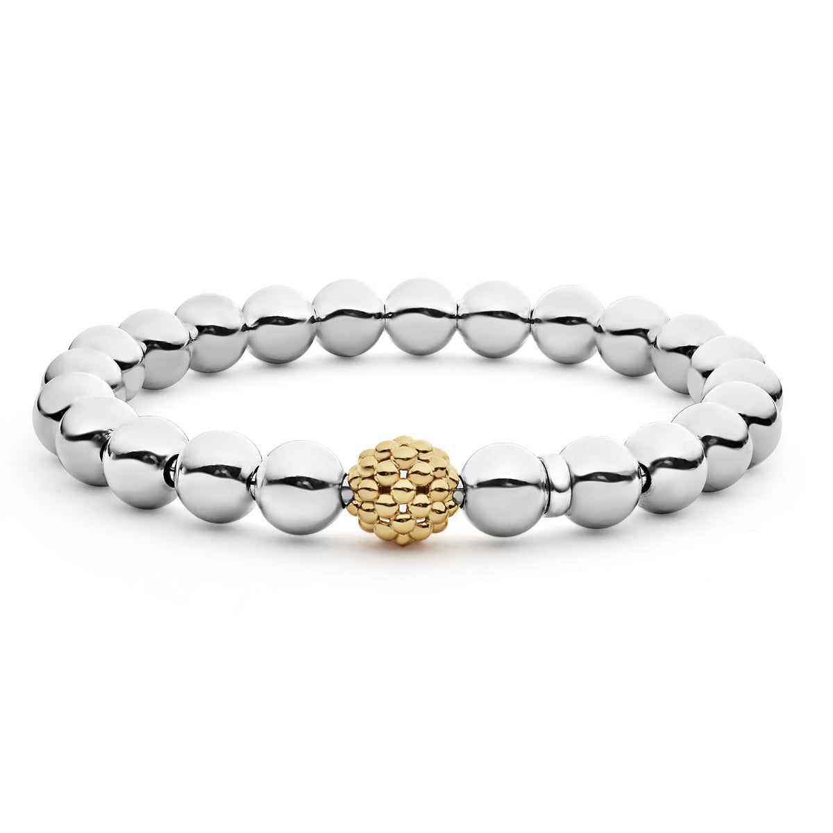 Signature Caviar Gold Bead Bracelet – LAGOS