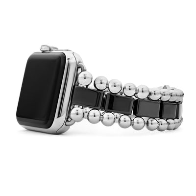 Bracelet stack + L.V. Apple watch band