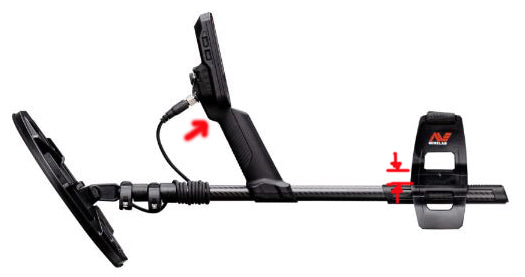 Minelab Manticore Ergonomics