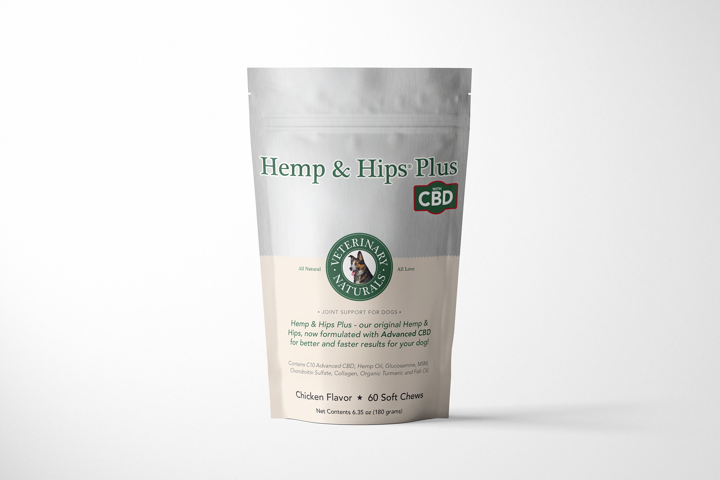 Hemp & Hips Plus CBD - Vet Naturals product image