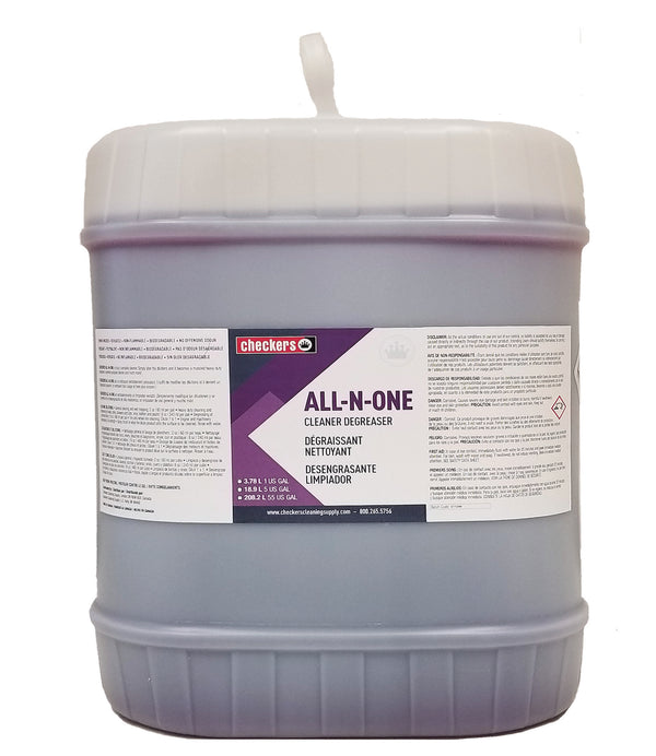 CHECKERS ALL-N-ONE HD CLEANER/DEGREASER - 5 gal.
