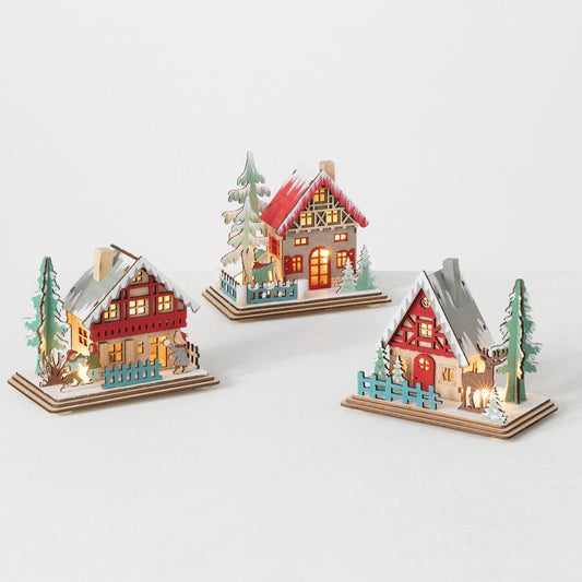 LED Small Alpine Houses