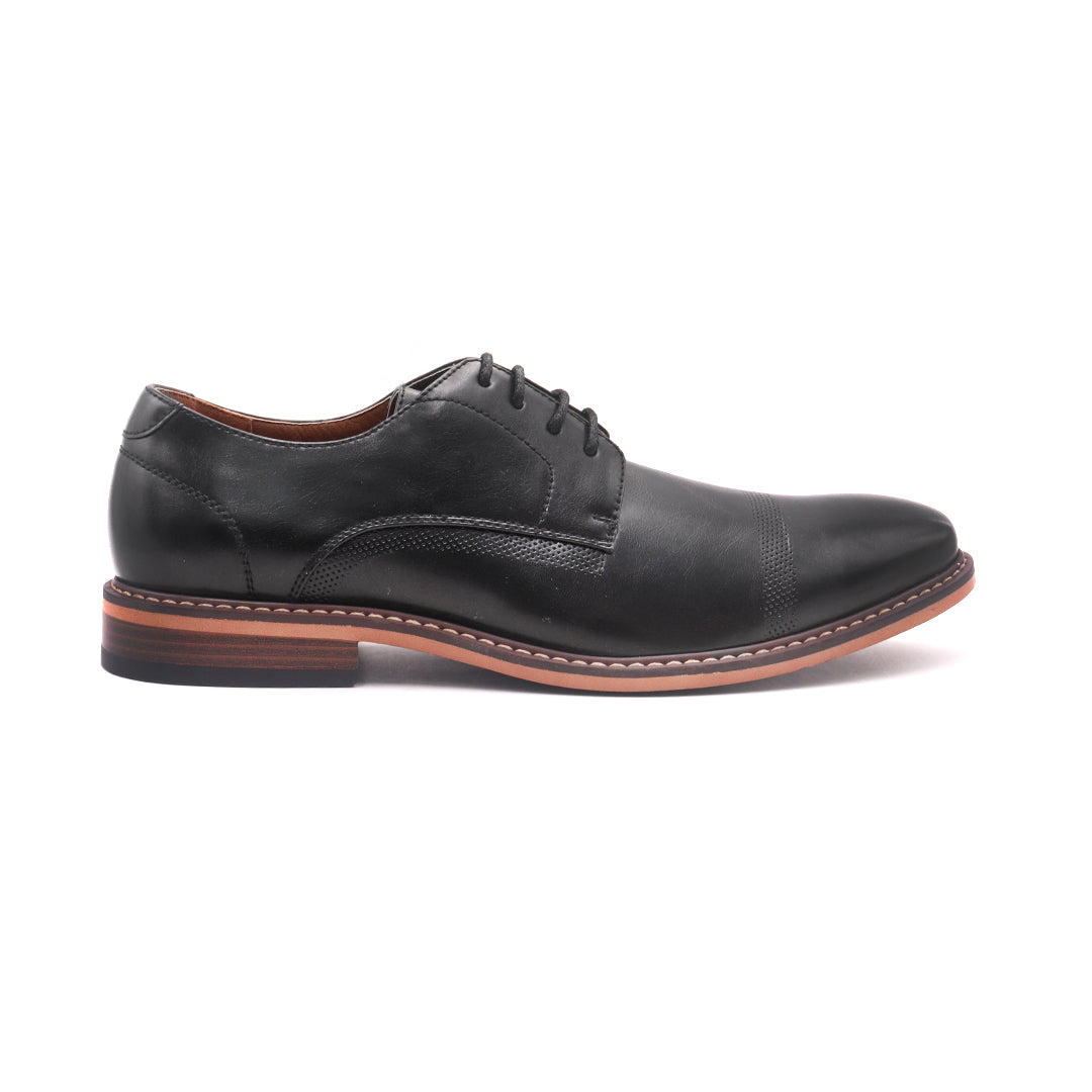 Zapatos de vestir Enzo negro para Hombre | Tiendas ADOC El Salvador ...