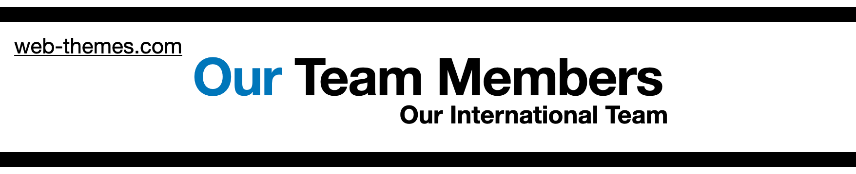 Out Team  Web-ethemes.com