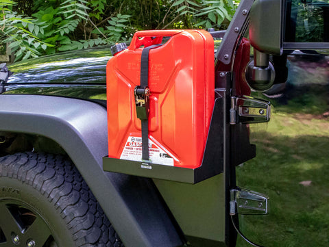 JP54-018 Jeep Wrangler JK Side Jerry Can Mount w/Tray (driver side) - –  Elkhart RV Parts