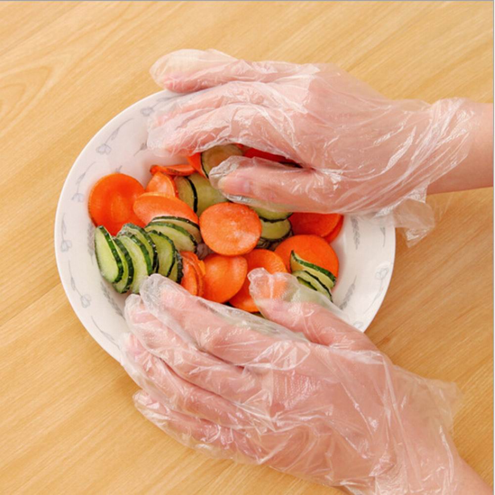 Food Service Clear Vinyl Gloves, Disposable Glove