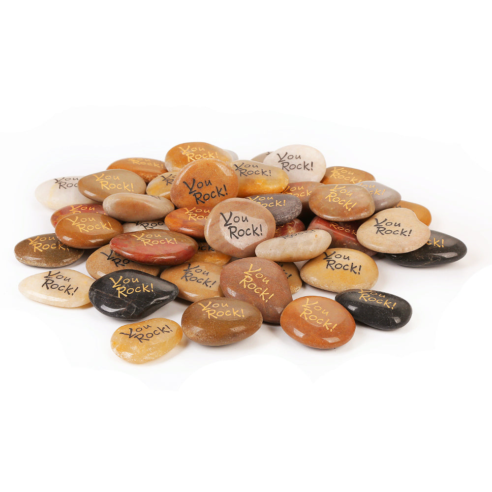 You Rock Rocks™ 50-Pack River Rocks | RockImpact – Frontier Wholesale ...