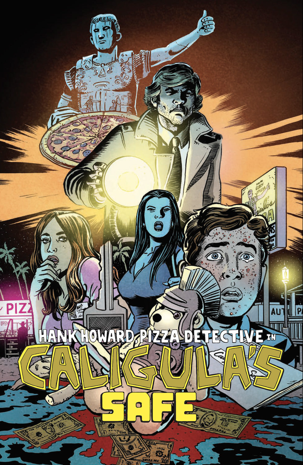 Hank Howard, Pizza Detective in Caligula's Safe (2021)