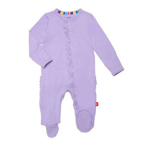 CROCUS PETAL RUFFLE MODAL MAGNETIC FOOTIE - Mary Madison Boutique