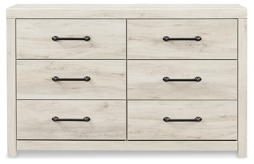 Cambeck Twin Panel Bed Integrated with a Dresser
